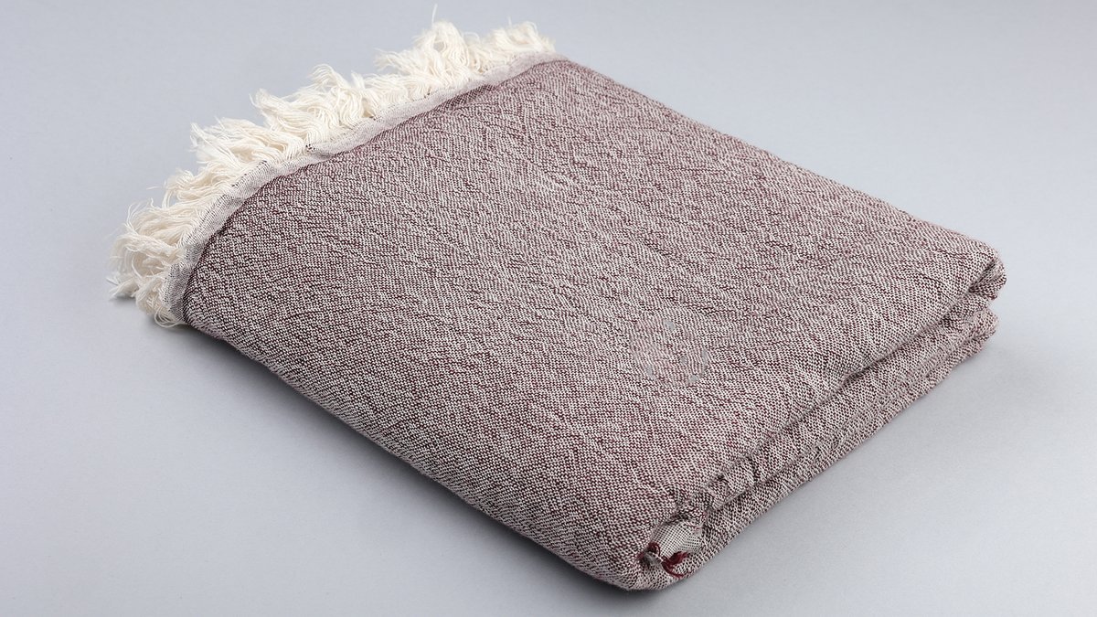 Umran Muslin Burgundy